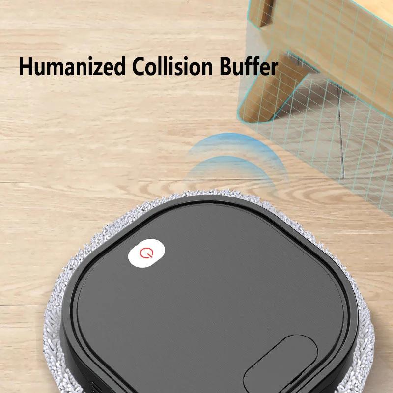 New intelligent floor mopping robot wet and dry rechargeable humidification spray floor cleaning and cleaning machine