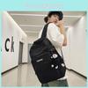Japanese Style Multi-layer Backpack For Men And Women High School And College Students Large Capacity Black Color