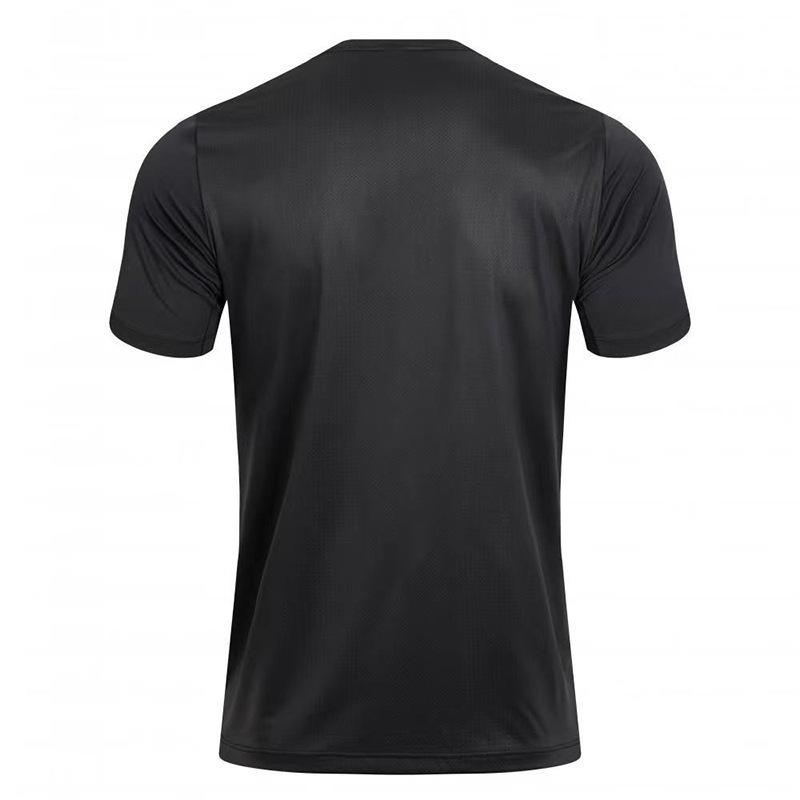 2024 Men's Quick-Dry Round Neck Sports T-Shirt - Short Sleeve Fitness & Running Top