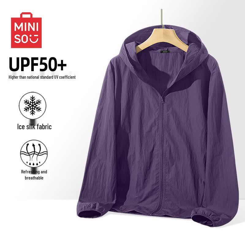 MINISO Men's Hooded UPF 50+ Sun Protection Jacket