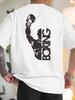 Unisexs BOXING Sports Fitness T Shirt Cotton Tee Casual Oversized Summer Spring Loose Top Streetwear BOXING Lovers Gifts Novelty