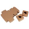 50 PCS Brown Handmade Soap Box Kraft Paper Board Kraft Paper Box  Packing Small Items