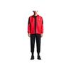 Anta Logo Patch Drawstring Hooded Long Sleeve Sweatshirt Men Tops Red 952237718-2
