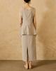 Wave Seoul Women'S Twisted Skirt Gray