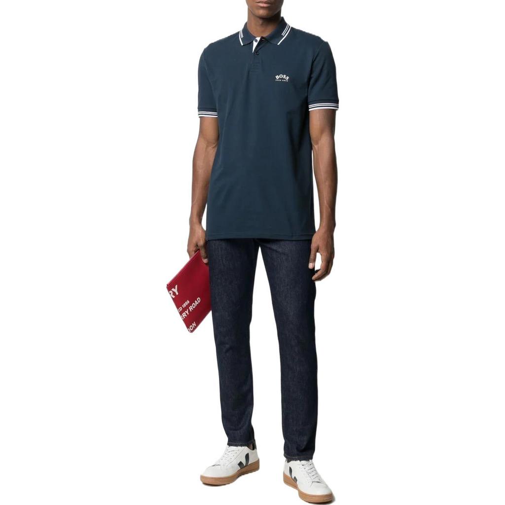 Hugo Boss Short Sleeved Polo Shirt Men's Blue 50412675-427