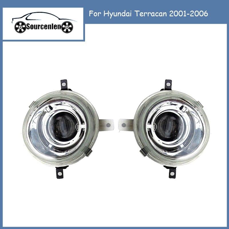 

Для Hyundai Terracan 2001-2006 передние противотуманные фары в сборе, левая и правая 92201H1050 92202H105 left