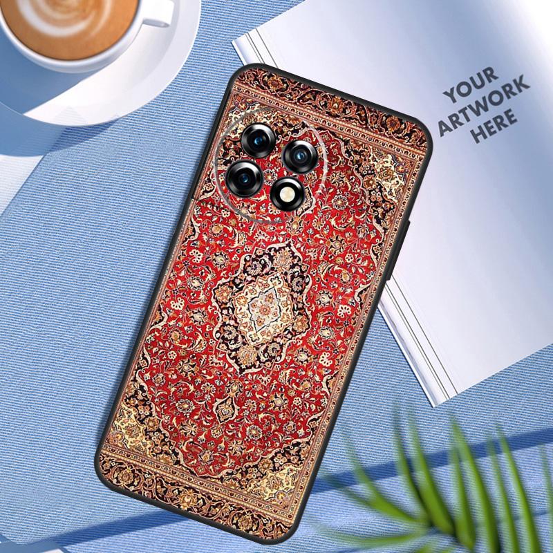 

Чехол в стиле персидского ковра с цветочным узором для OnePlus Nord CE 5 2 3 4 Lite N20 N30 OnePlus 15 13 12 11 9 10 Pro 13R 10T 13T OnePlus 13