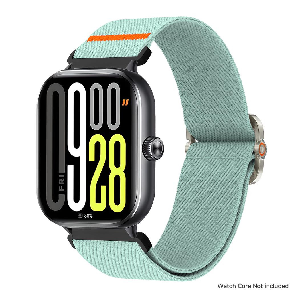 Elastic Nylon Band For Xiaomi Watch Miband 9/8 Pro Braided Sport Strap For Redmi Watch 6 5 4 Smartwatch Bracelet Accessories