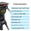 Jiashiying Portable Camera Tripod with Damping Pan-Tilt Head