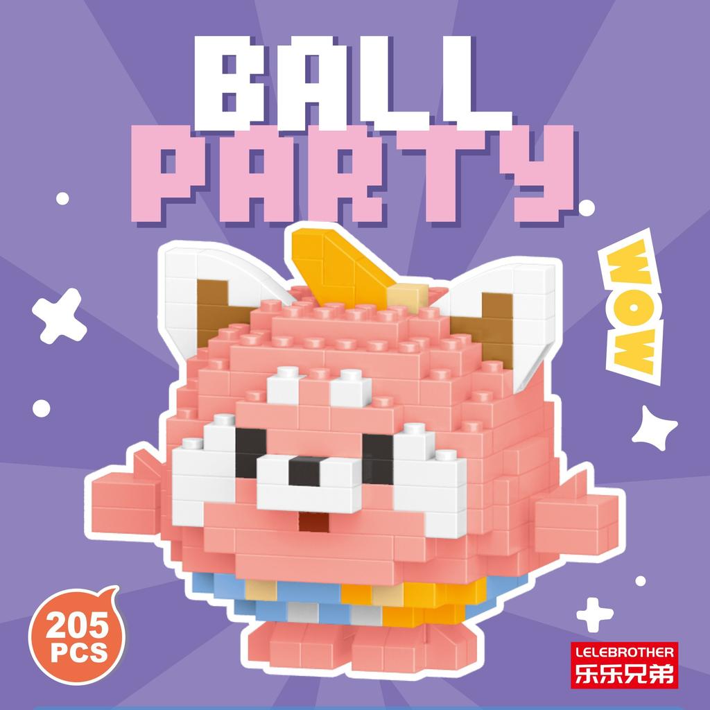 Small Animal Doll Series Micro Particle Building Block Children's Assembled Toys