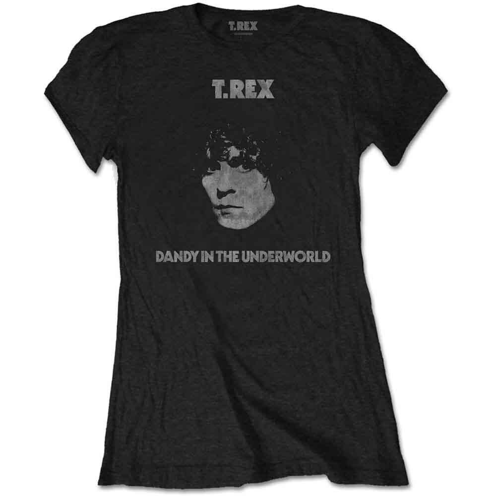 Rock Off T Rex Dandy (Tshirt Donna Tg S) Merchandising Ufficiale S