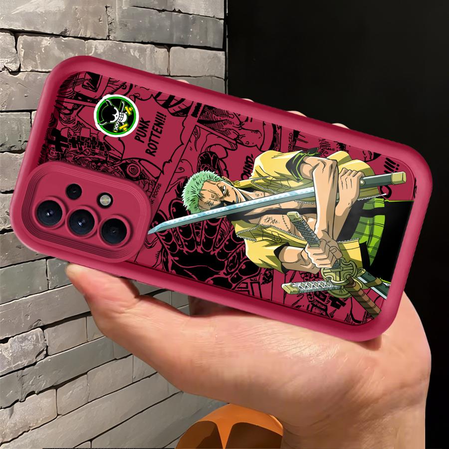 Phone Cover Case for Samsung Galaxy A12 A07 A50 A06 A05 A20 A13 A30 A16 A04 A17 A15 A11 A14 Anime Luffys Ones Pieces