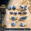 Handmade Song Brocade Duckbill Bow Hair Clip - Chinese Style Intangible Cultural Heritage