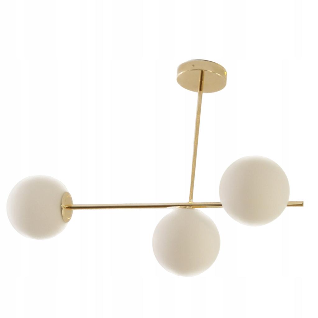 Pendant Lamp Ceiling Chandelier Balls Gold Modern Led Milky