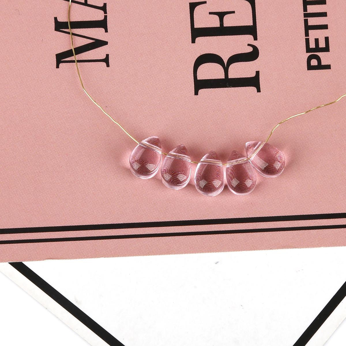 

9x6 мм 5 шт. маленькие стеклянные подвески в виде капель воды свободные бусины для изготовления ювелирных изделий своими руками