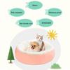 Letto per Cane Domestico Casa Calda Rosa Nido Rotondo Cuccia per Animali Domestici per Cani Piccoli Medi Gatto Cucciolo Confortevole Caldo Cestini per Dormire