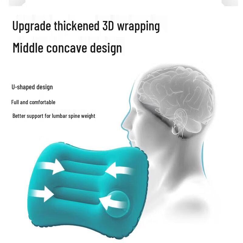 Kashicong Portable Inflatable Travel Pillow