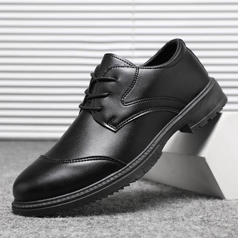 High Quality Italian Luxury Brand Lace-Up Non-slip Men Driving Shoes Leather Men Casual Shoes Breathable formal Mens Dress Shoes
