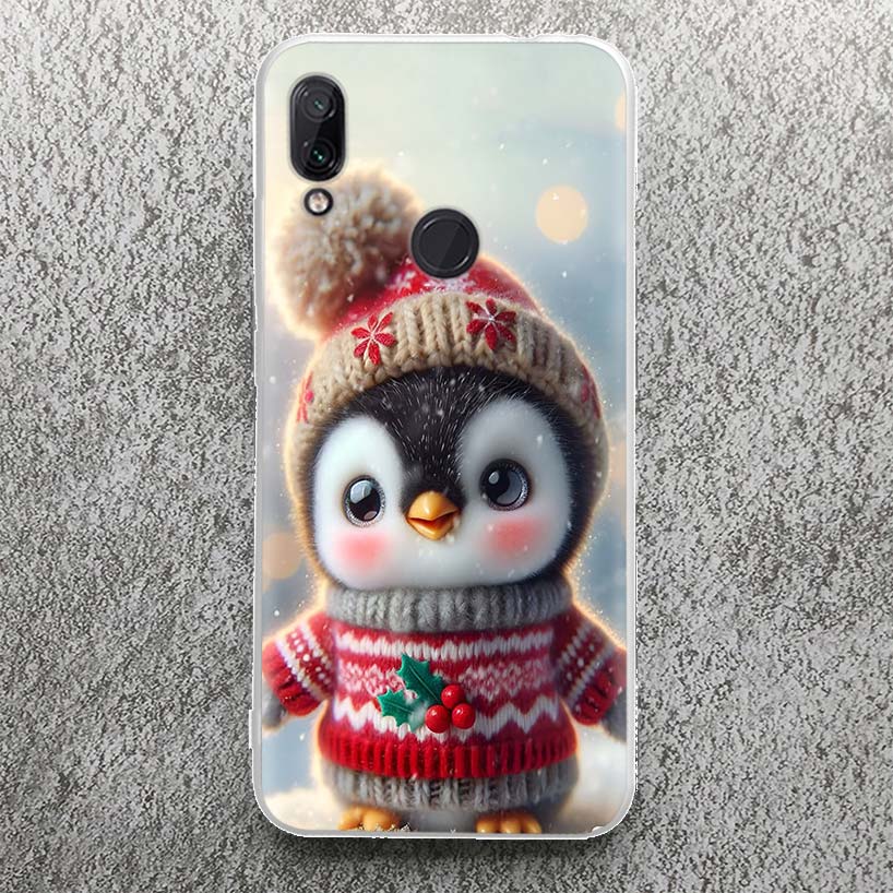 

Christmas Penguin Case for Xiaomi Redmi 14C 13C 12C 13 12 Phone Shell 10C 10A 10 9A 9C 9T 9 8A 8 7A 7 6A 6 Pro 12 12C 10 10A 10C Redmi 6A