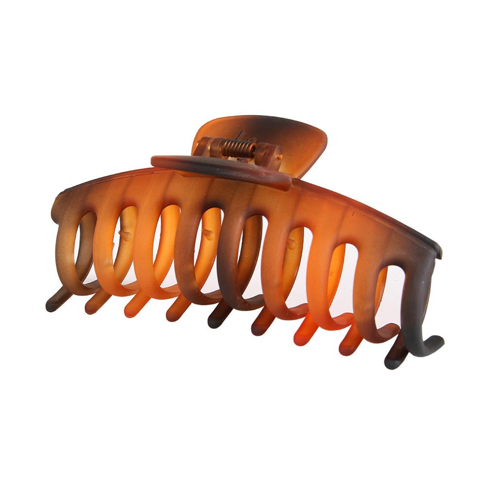 11CM Dragon Bone Hair Claw Clip Matte PS Plastic Hair Claw for Women Girls Non Slip Hair Accessories