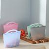 Convenient Silicones Sterilizer Bag Kitchen Bag Transparents Freshes Shut Bag for Refrigerator Freshes Keep Accessory