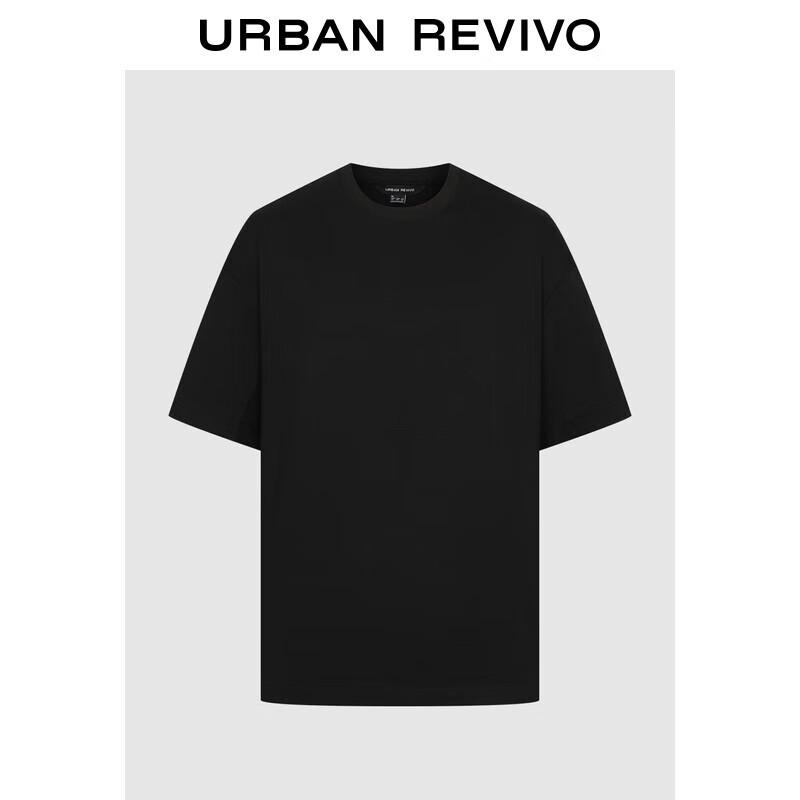 UR Men s Casual Loose Fit Round Neck T-shirt S