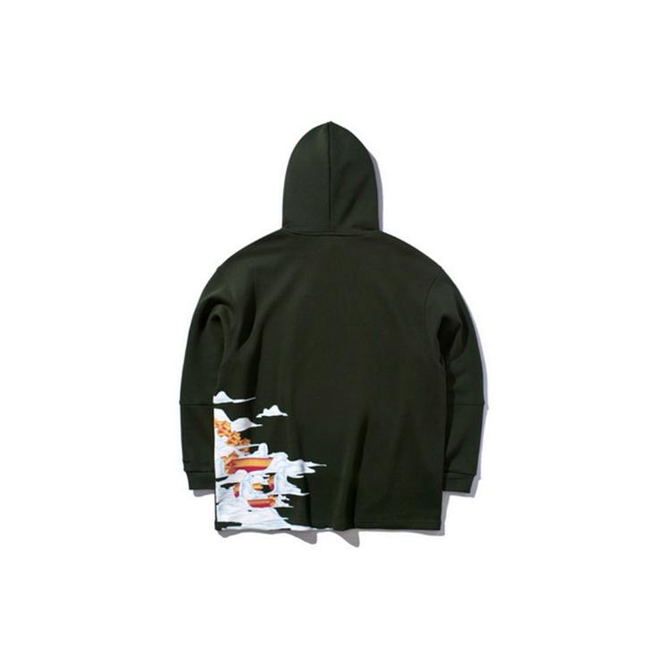 Li-Ning X XLARGE BadFive Graphic Hoodie 'Black' Men's AWEP029-1