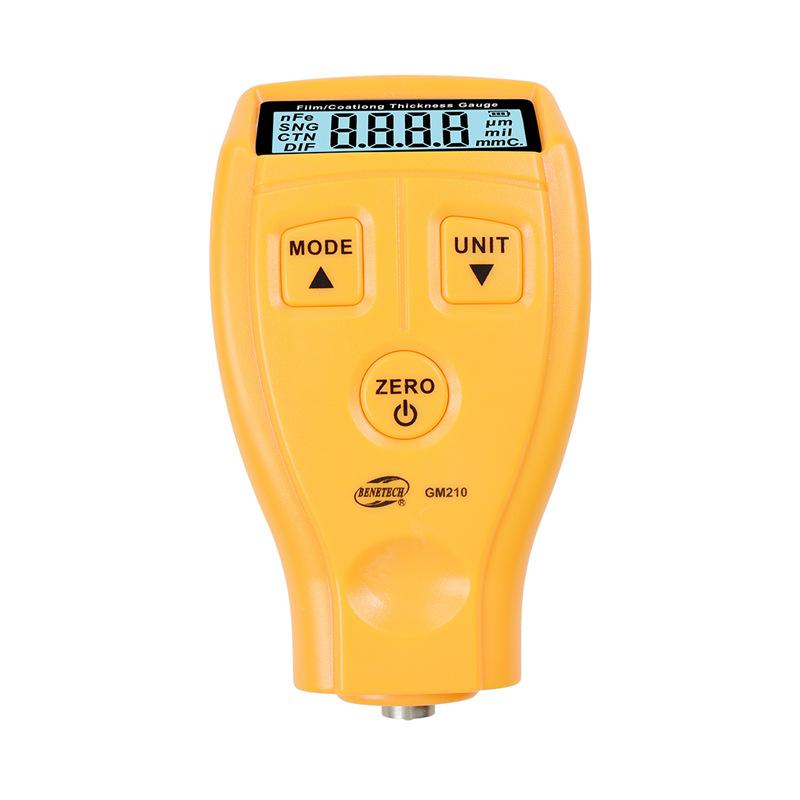Měřič tloušťky laku Digitální měřicí přístroj tloušťky nátěru Měřič tloušťky lakování automobilů Nástroj pro domácí dekoraci