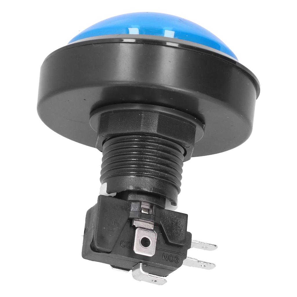 60mm Big Convex Button 2‑Foot Button with LED Light for Crane Machine Game Console