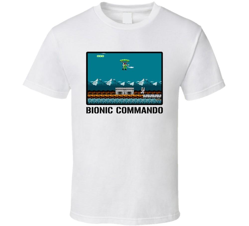 Bionic Commando Video Game Classic Retro Fan T Shirt Unisex T-Shirt XXL