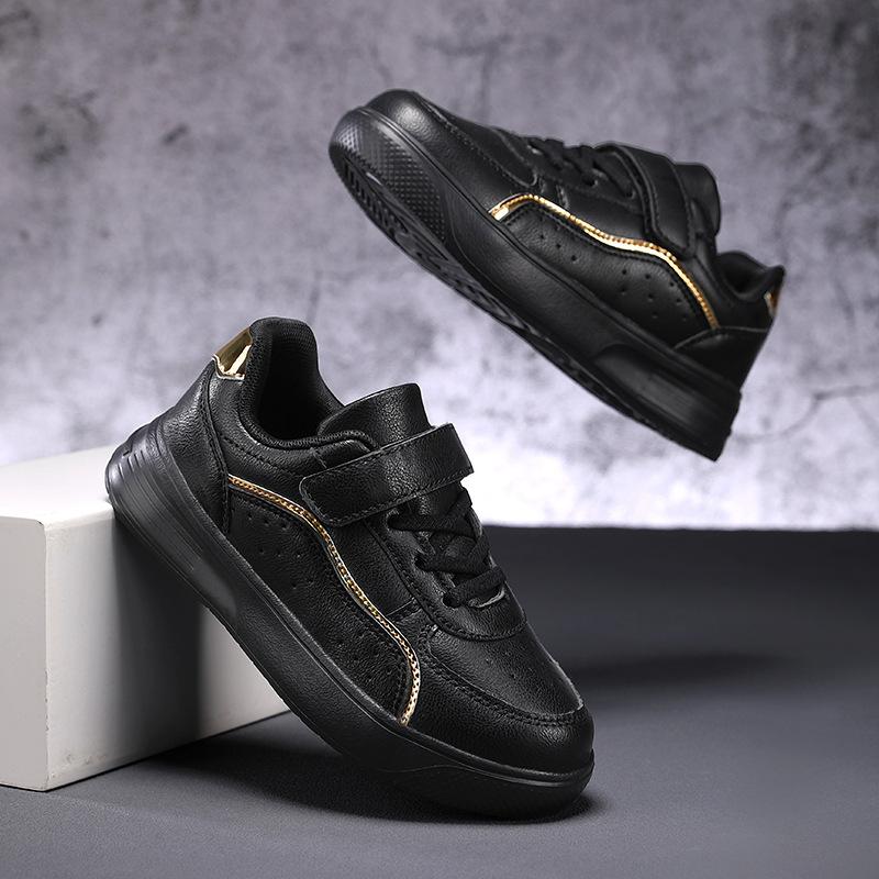 2025 new boys and girls board shoes soft sole fashion middle and older children single shoes student casual shoes