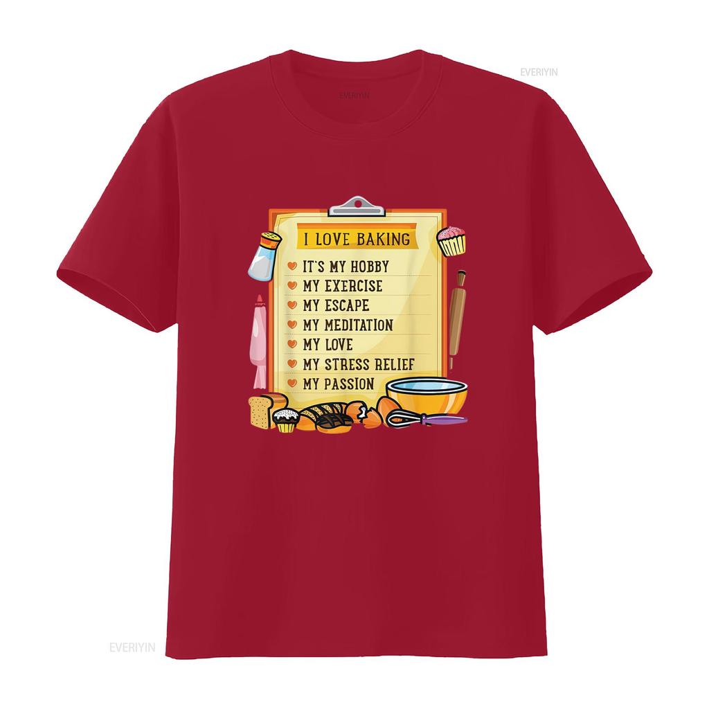 Baking Bakery Baker Lover Recipe Bread Mens T Shirt Black vintage Washed Top For Everyday Wear Versatile Breathable Soft Casual