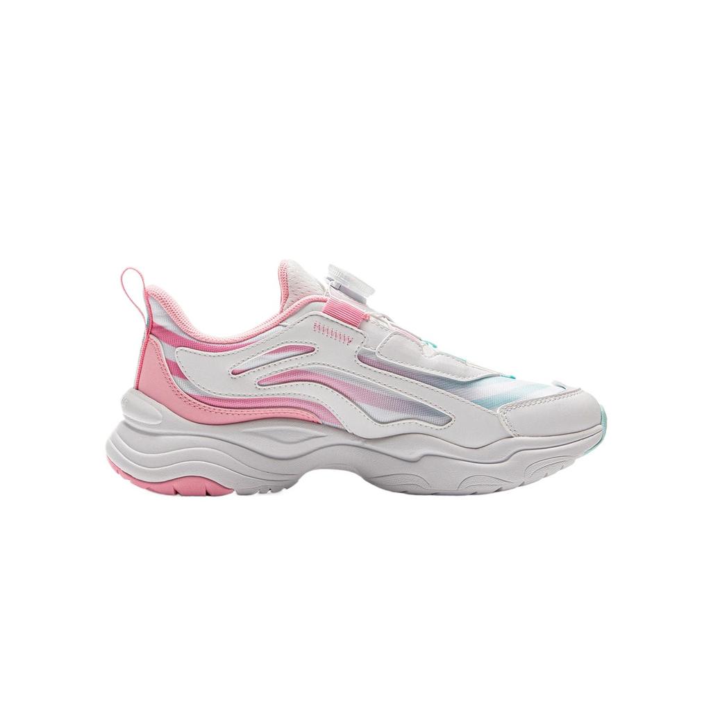 Li Ning Kids Aurora Sports Lifestyle Comfortable Fashion Shock Absorbing Breathable Low Top Casual Shoes Kids Casual Shoes YKCV202-4