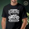 Classic Cafe Racer Motorcycle Men's Moto T Shirt Casual Dress High Quality Mens Cotton Round Ne