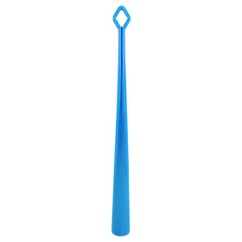 Crystal Smooth Long Handle Shoehorn - No Splinters, Pregnant Women and Elderly-Friendly, No Bending Needed, Hangable Design.