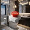 Distinctive Eye-Catching Toilet Tank Press Button Rocket Launch Shaped Button  Bathroom Space