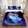 3pcs Bedding Set K-Pop Demon Hunters Cat Includes 1 Comforter + 2 Pillowcases, Without Pillow Inserts, Soft Comfortable,a0910201