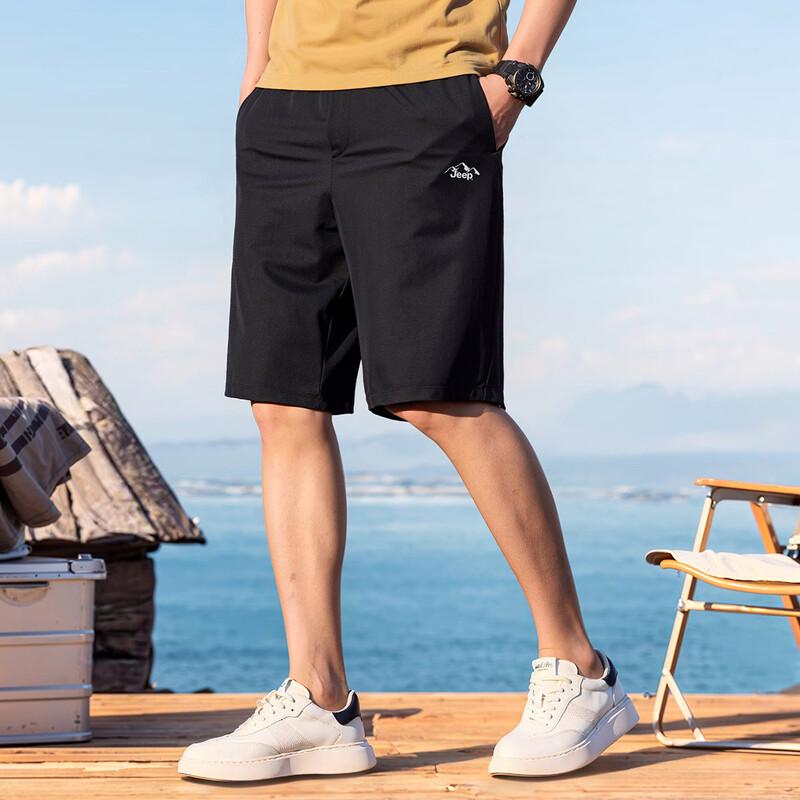 JEEP Men's Summer Loose Fit Athletic Shorts