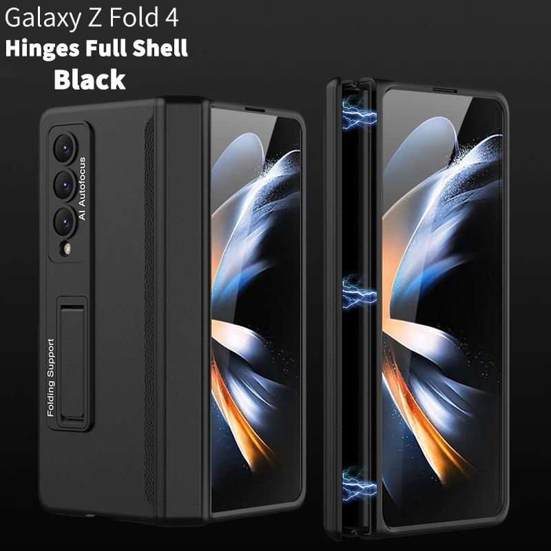 For Samsung Galaxy Z Fold 5 4 3 Case Magnetic Stand Adsorption Hinge Anti-fallprotective Protection Cover for Fold5 Fold4 Fold3