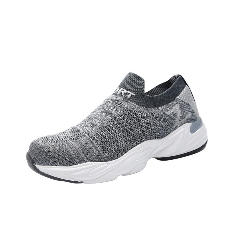 Men's One-pedal Anti-smash and Stab-proof Sports Labor Insurance Shoes Steel Head Protective Safety Shoes