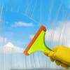 Flexible Silicone Squeegee Mini Water Wiper Shower Household Gadgets Car Glass Wiper Windshield Window Clean Tool with Hanging