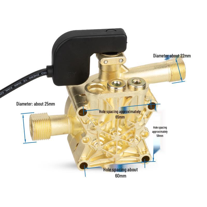 Morgana High-Pressure Car Washer Pump Head Assembly & Accessories Set