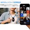 Action Camera with 180-Degree Rotation, 2.7K Video Recording, 1.4-Inch Display, Wearable Body Camera with Smartphone Transfer, Long-Duration Recording
