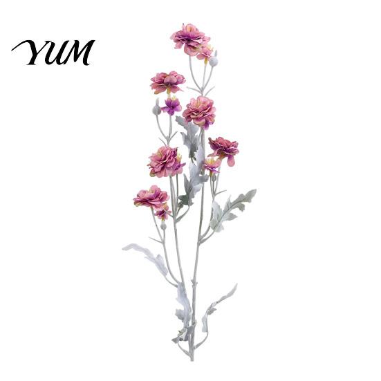 Lifelike Faux Botanicals Artificial Camellia Flowers, Realistic Fake Silk Bendable Stem Blooms Flower Stems for Home Vase Floral Arrangement
