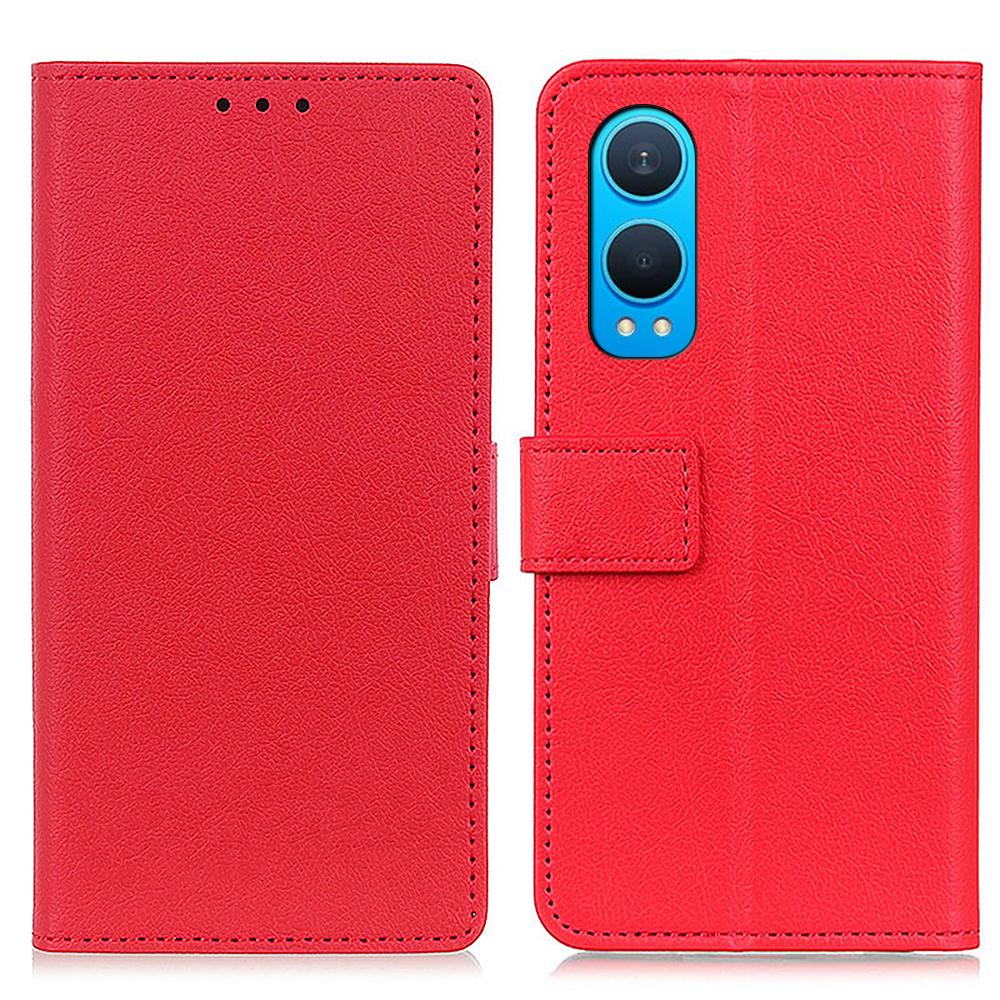For OnePlus Nord CE4 Lite 5G/Oppo K12x 5G (China) Case PU Leather Wallet Magnetic Clasp Phone Cover