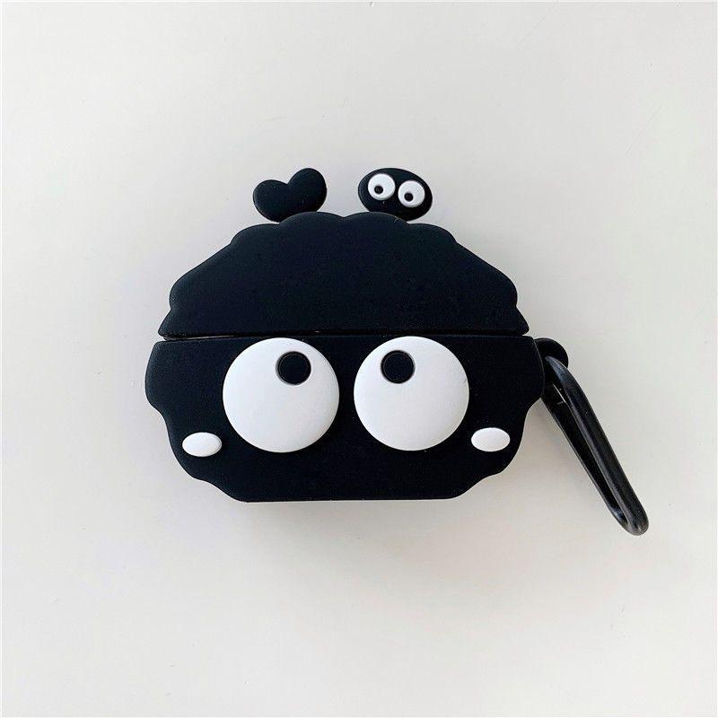 Cute Cartoon Briquettes Silicone Case For AirPods 2 3 4 Pro 2 Pro3 Earphone Protective Cover