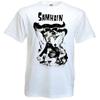 Samhain V2 White Vintage Poster Horror Punk Band Unisex T-Shirt