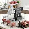 Automatic Sausage Stuffer & Electric Meat Grinder with Vegetable Cutter and Slicer