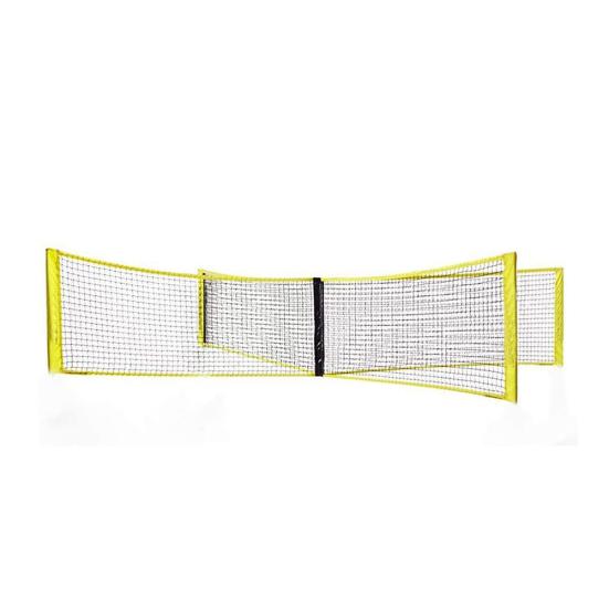 

Portable Outdoor Beach Four-sided Cross Volleyball Sports Training Game Net 150x60cm