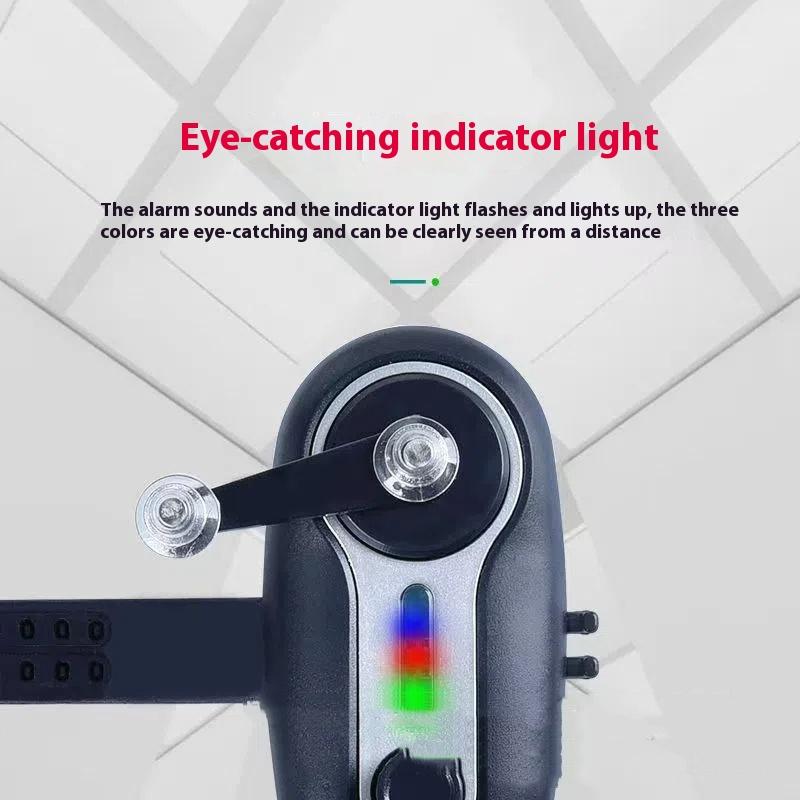 1pc Bait Alarm Sea Rod Indicator Sound Light Fishing Alarm Electronic Buzzer Indicator Siren Fishing Alarm Fishing Parts